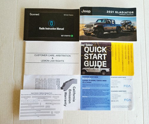 2021 jeep gladiator - 2021, owner's